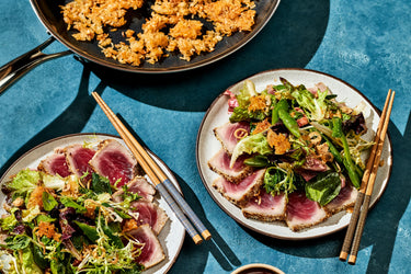 Tuna Tataki & Crispy Rice Salad