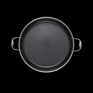 Hybrid Deep Sauté Pan with Lid, 9.5 Litre