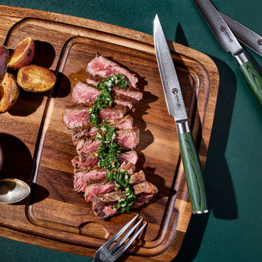 Steak Knife & Bistecca Plate Set, 8-pc