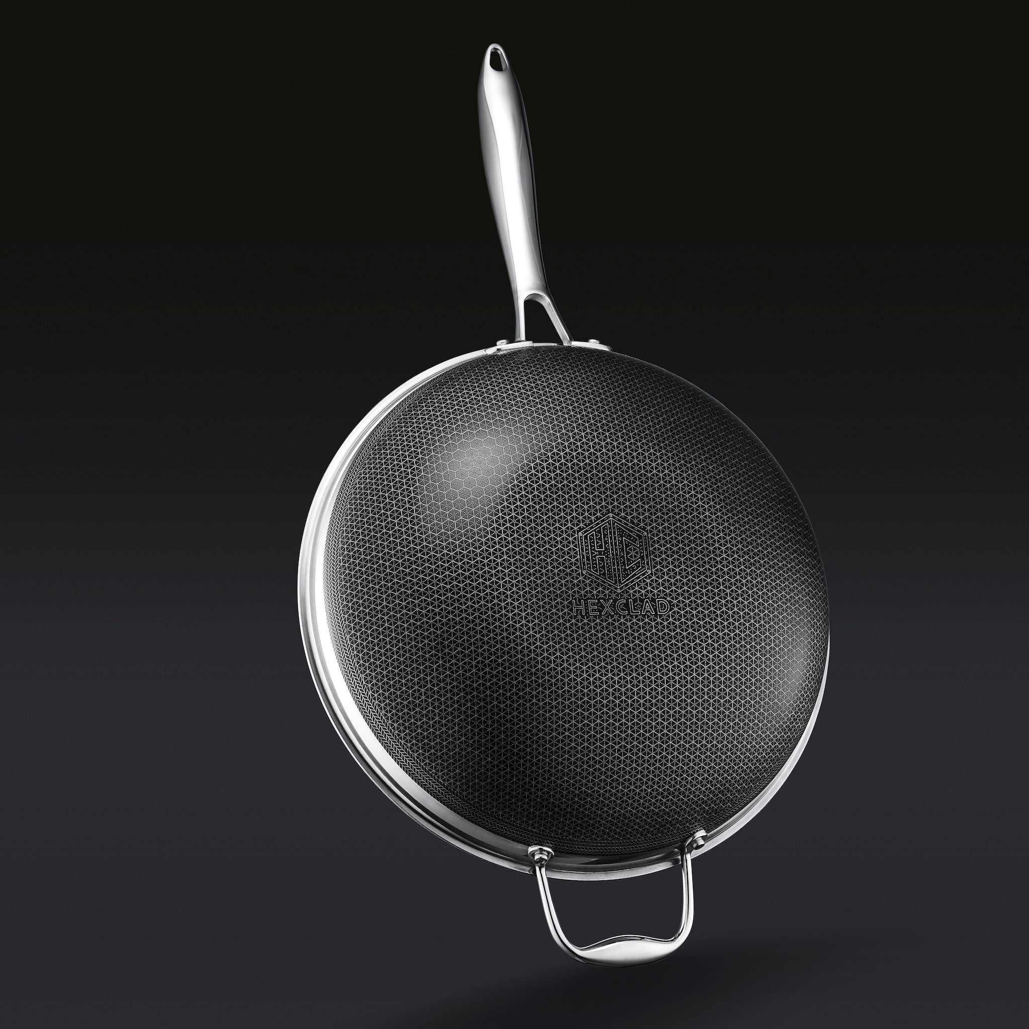 30 cm Clad Wok | Clad Stainless Steel Cookware by HexClad