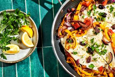 One Pan Mediterranean Fish