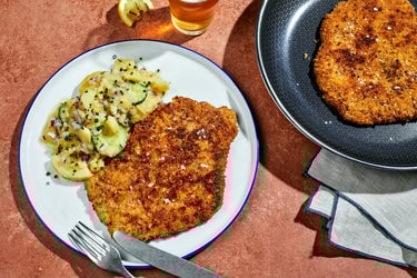 Schnitzel with Potato Salad