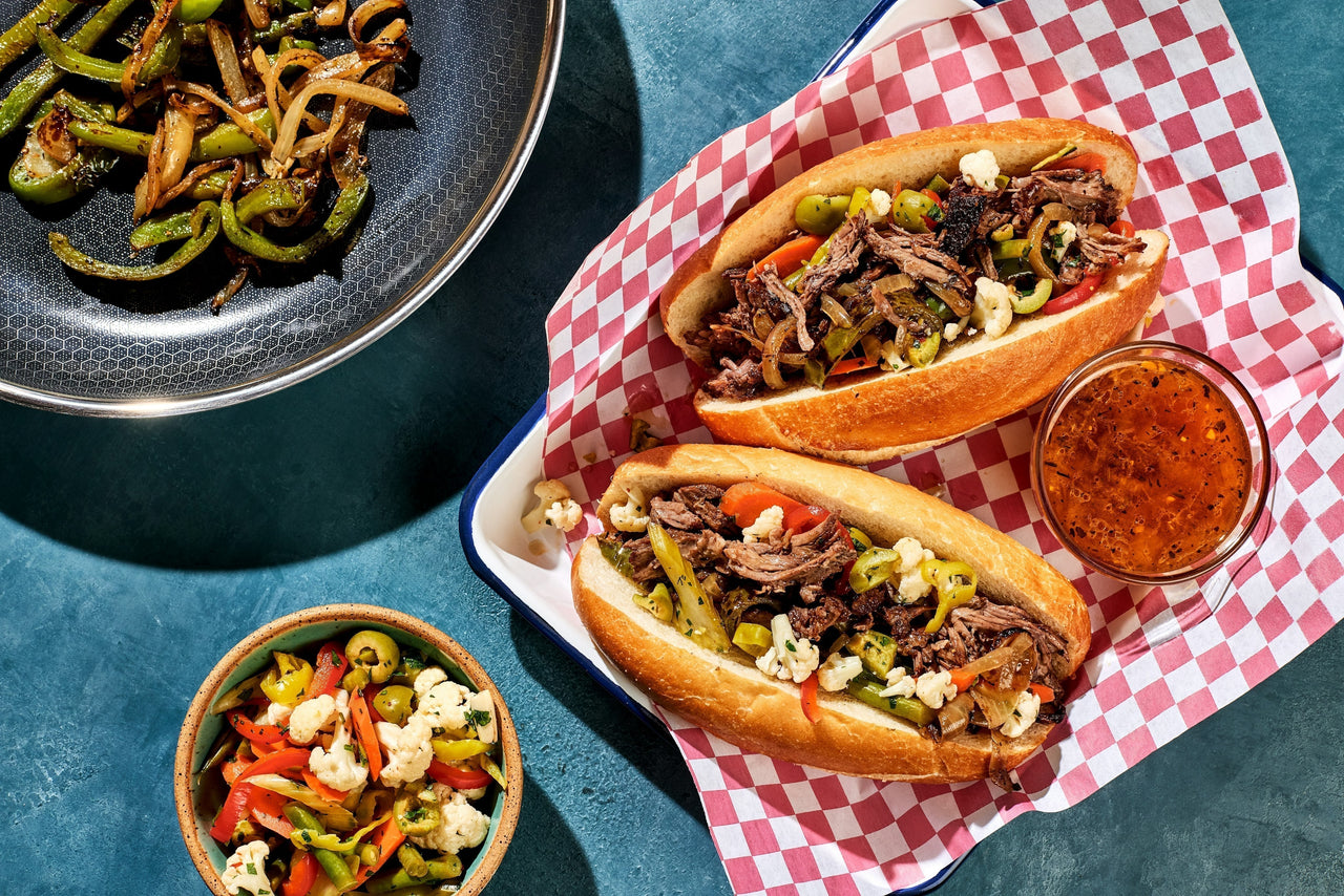 Chicago-Style Italian Beef – HexClad Cookware EU