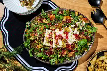 Persian Fall Herb Salad