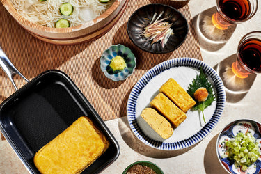 Chilled Somen Noodles with Dashimaki Tamago
