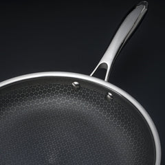 Set di padelle ibride con coperchi + wok, 7 pz