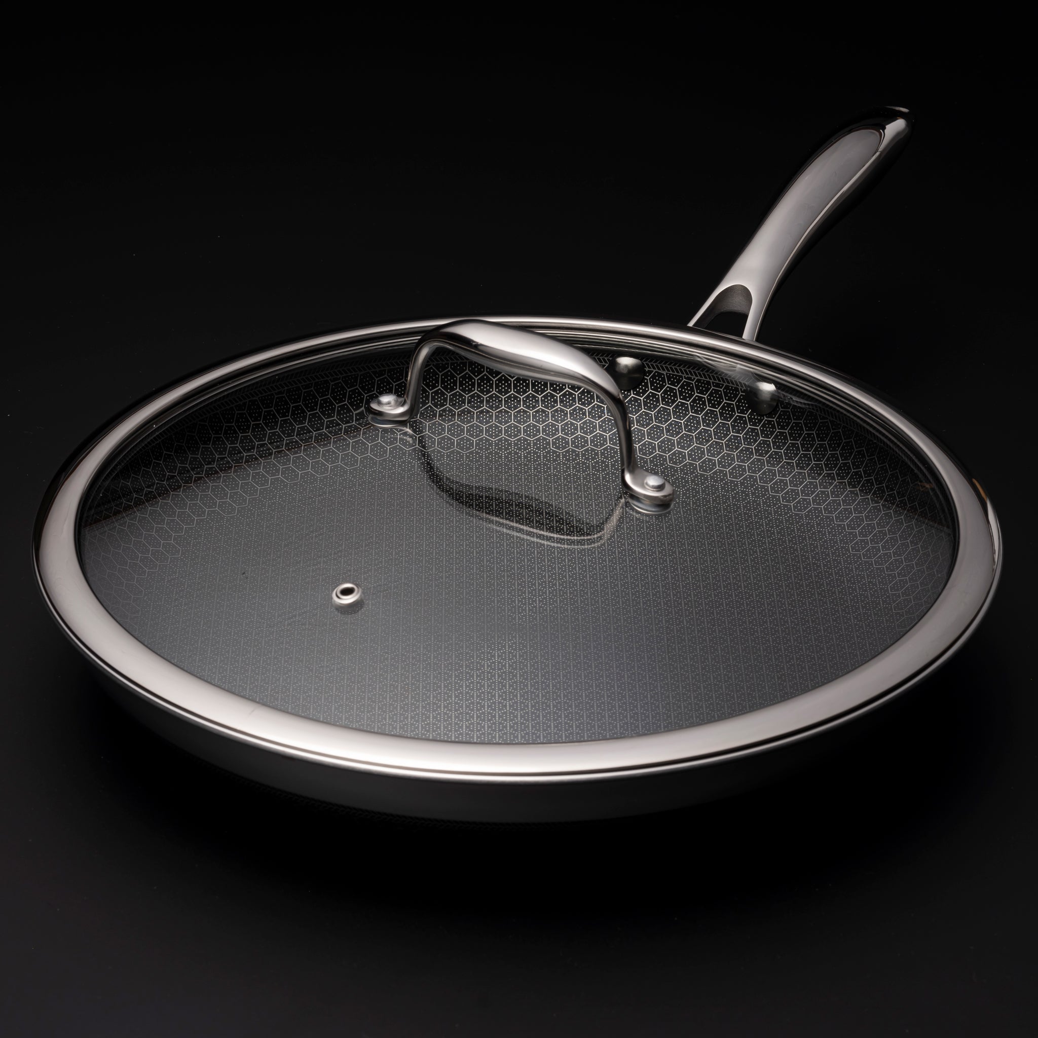 30 cm Glaspfannendeckel HexClad Kochgeschirr HexClad Cookware EU