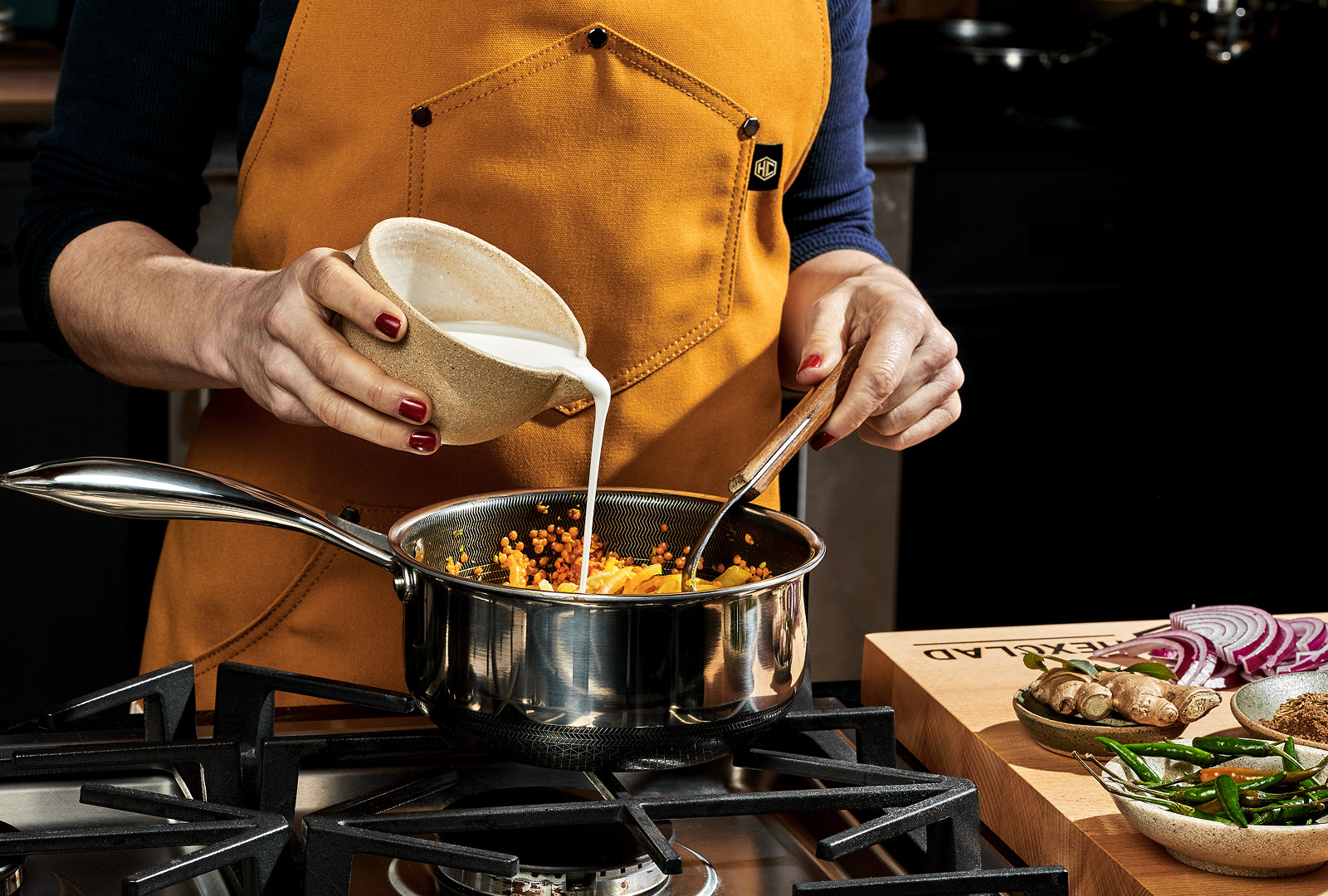 HexClad — Batterie de cuisine hybride 13 pièces