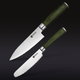 Set coltelli Starter in acciaio damasco, 2 pz