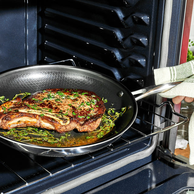 30 cm & 6.6 Litre Hybrid Pan & Lid Set HexClad Cookware EU