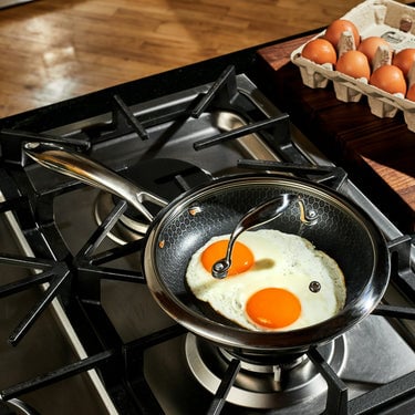 20 cm HexClad Hybride Pan met Deksel