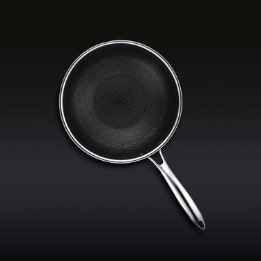 25 cm großer Hexclad Hybrid-Wok
