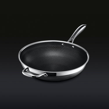 Hybrid-Wok mit Deckel, 30 cm