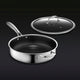Sauteuse ibrida con coperchio, 3 litri