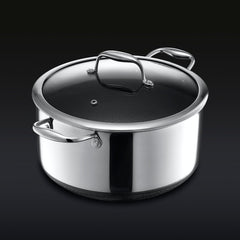 Hybrid-Topf mit Deckel, 7,5 Liter