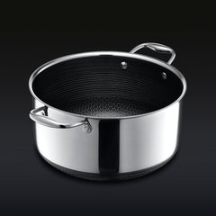 Hybrid-Topf mit Deckel, 7,5 Liter