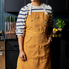 Eco Modern Schürze (Mustard)