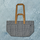 Everyday Tote Bag (Pied-de-poule – Zwart)