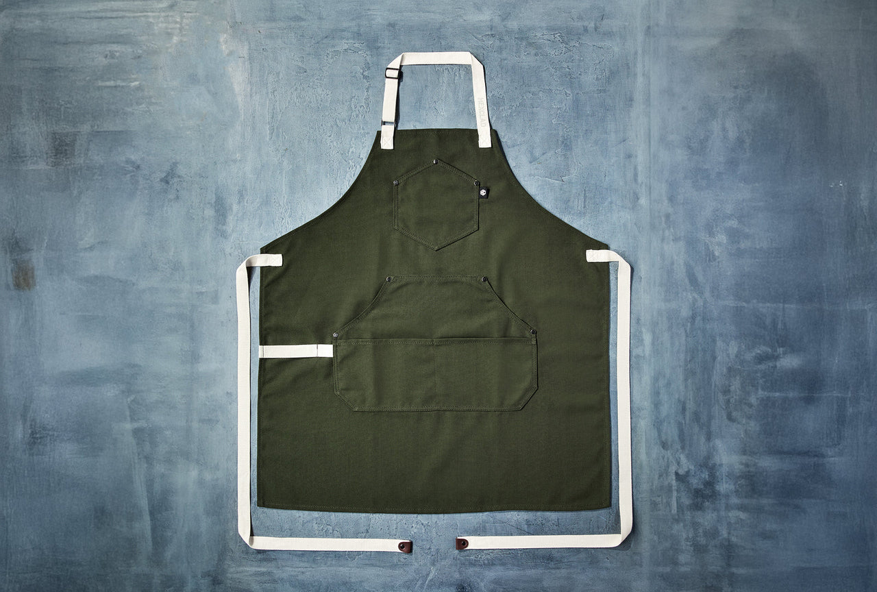 Grembiule Eco Modern (verde foresta)