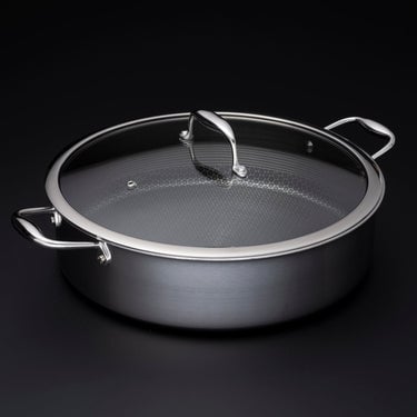chicken fryer pan with lid