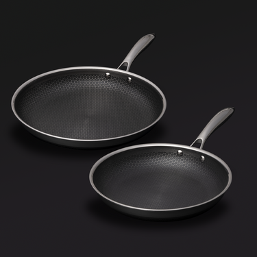 Set hybride pan van 30 cm en 25 cm