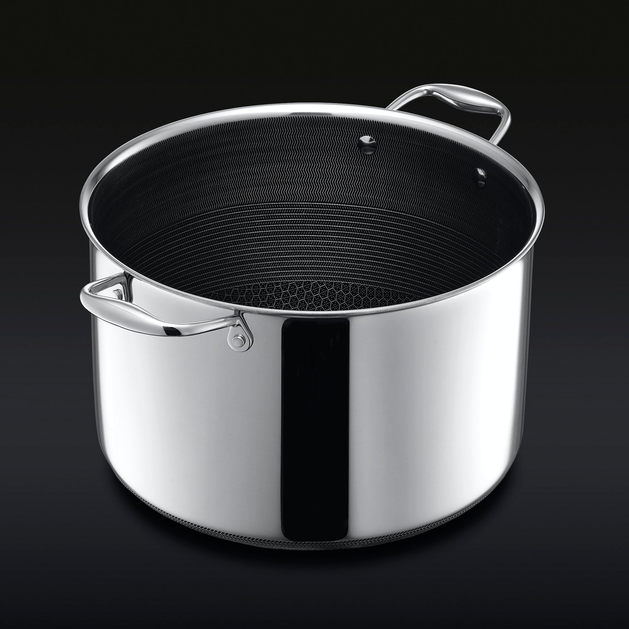 10 Litre Pot With Lid | HexClad EU